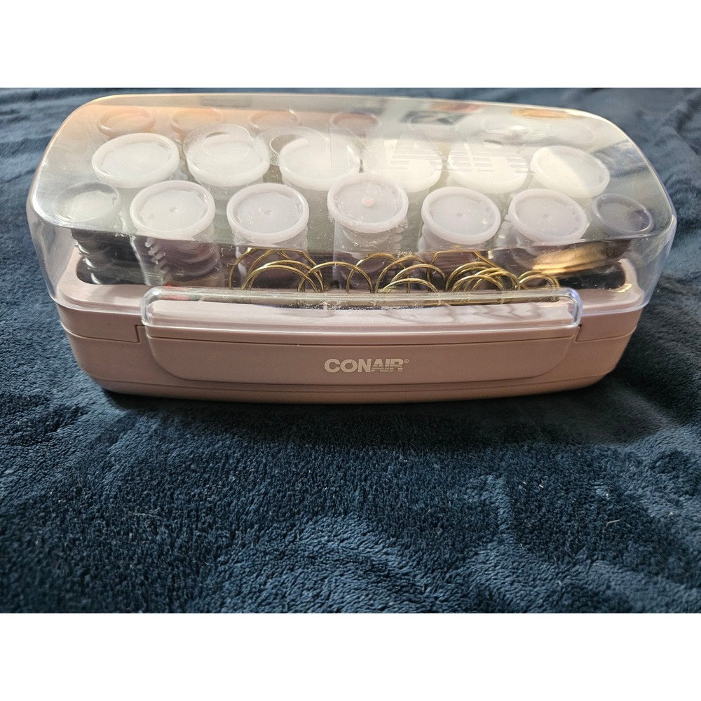Conair Instant Heat 20 Roller Hair Setter Ceramic Multi-Size Rollers Pink CHV20